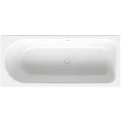 Bette BetteOcean Badewanne 8850-004 160x70x45cm, Fußende rechts, Überlauf hinten, edelweiß