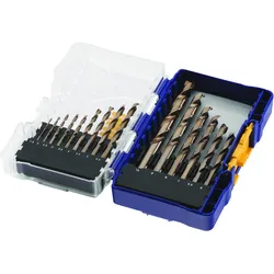 IRWIN Metallbohrer HSS-E Cobalt, Set 15-tlg.