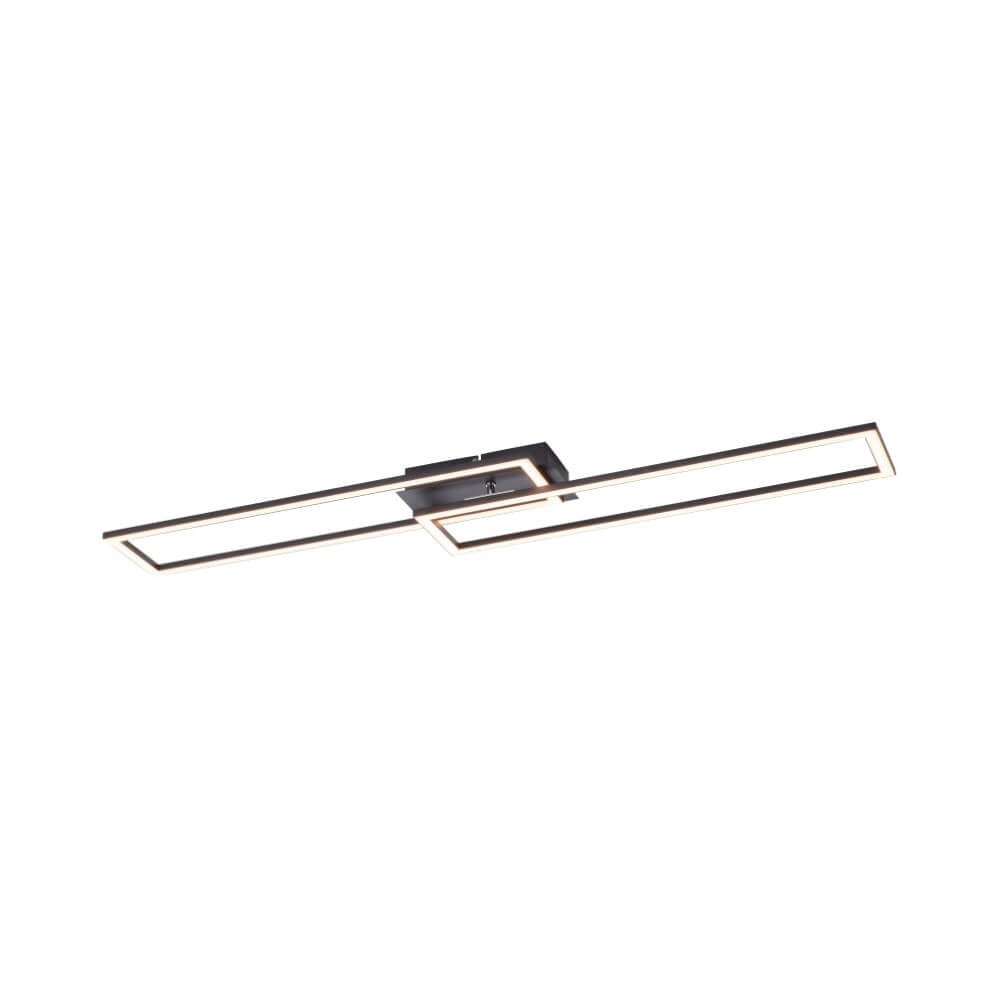 Paul Neuhaus Iven zwarte moderne led plafondlamp