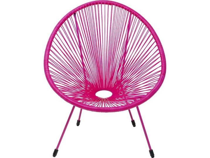 Fauteuil de jardin Acapulco Mono rose Kare Design