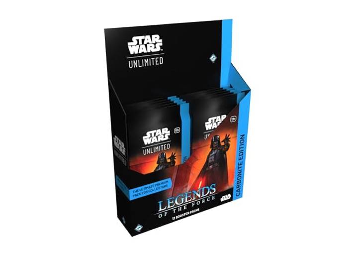 Star Wars :Unlimited - Legends of the Force - Carbonite Booster Display