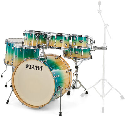 Tama Superst. Classic 7pcs -PCLP Caribbean Lacebark Pine Fade