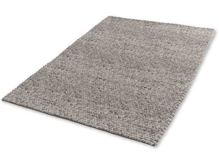 Teppich Enisa 6027 , braun, B:170cm H:15mm L:240cm, Baumwolle, Kunstfaser, Wolle, SCHÖNER WOHNEN-KOLLEKTION, Teppiche, Teppich, Struktur, Wolle, handweb, Wohnzimmer, Schöner Wohnen Kollektion