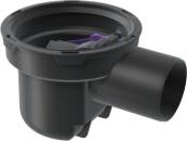 KESSEL Ablaufkörper 51102, NW 100, Ø 110 mm, höhenverstellbar, Geruchsverschluss, Schlammeimer, Sperrwasserhöhe 50 mm
