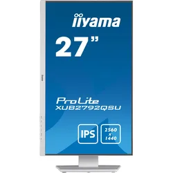 iiyama ProLite XUB2792QSU-W5 (2560 x 1440 Pixel, 27"), Monitor, Weiss