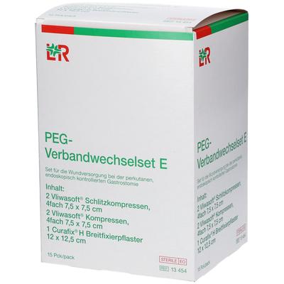 PEG Verbandwechsel Set E 15 St Verband