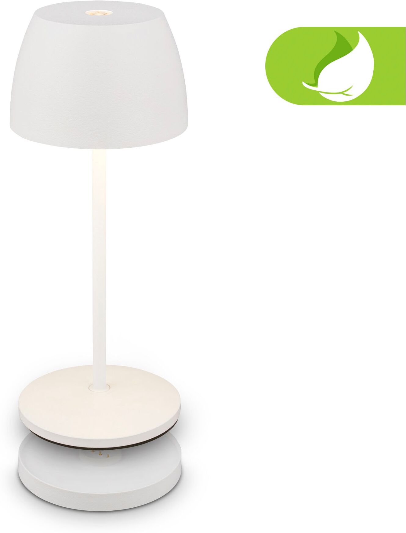BRILONER LEUCHTEN LED Tischleuchte "CILANO Tischleuchte", weiß, H: 20cm, Leuchten, LED Tischleuchte
