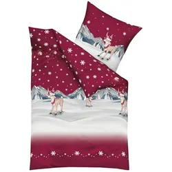 Traumschlaf, Bettwäsche, Winterwonderland (Bettwäsche Set, 80x80 cm)