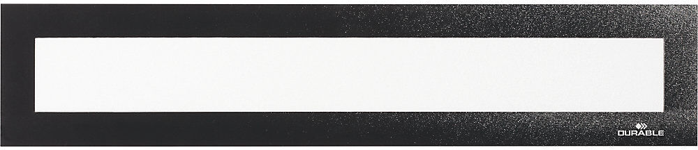 DURAFRAME® Info-Rahmen MAGNETIC TOP, für Überschriften, VE 10 Stk, für DIN A3 hoch/A4 quer, schwarz DURABLE