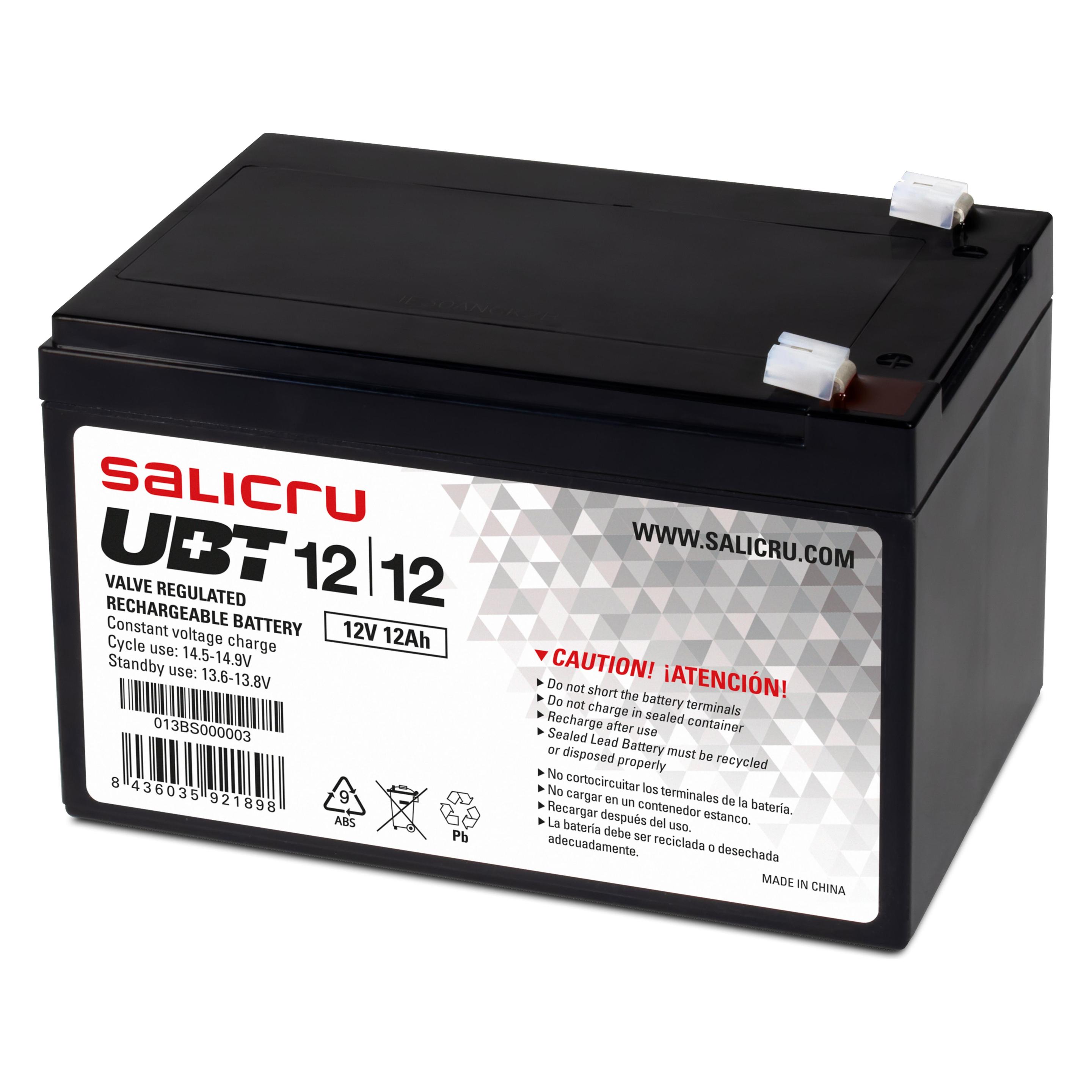 Salicru UBT 12/12 - USV-Akku - 1 x Bleisäure (013BS000003)