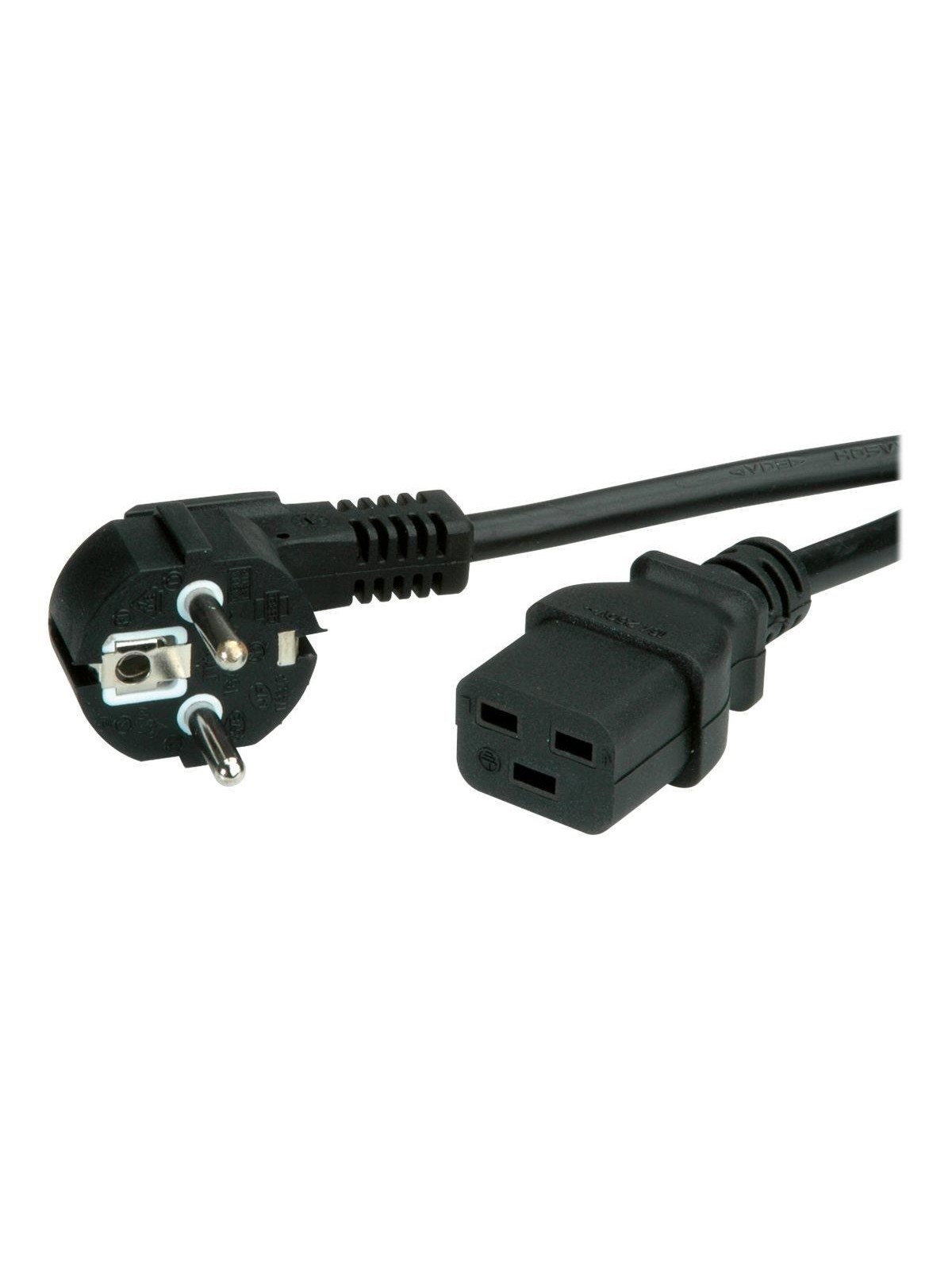 Roline VALUE - power cable - power CEE 7/7 to IEC 60320 C19 - 2 m