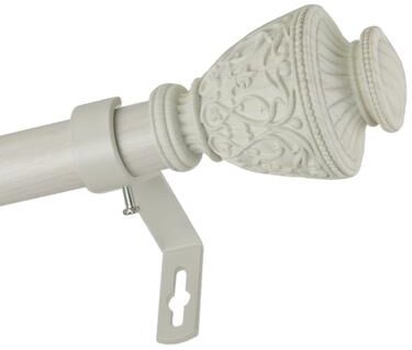 InStyleDesign Neva 1 inch Faux Wood Curtain Rod