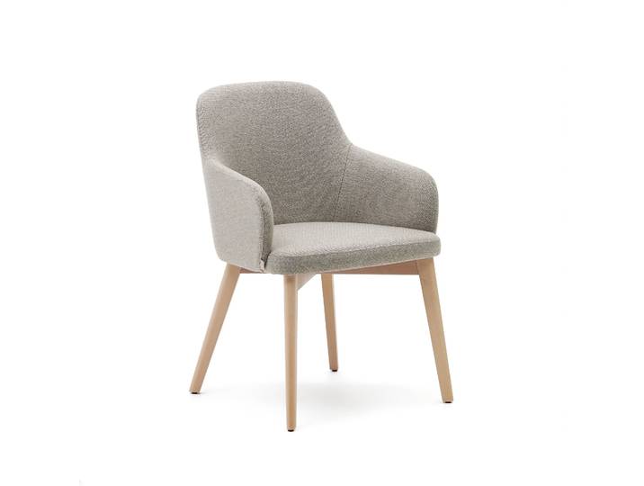 Kave Home Nelida chair Brown/Natural, New - Perfect for office and reception