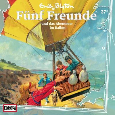 Folge 37: Fünf Freunde und das Abenteuer im Ballon - Enid Blyton,Gabriele Hartmann, Audio, 4064066616328