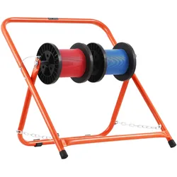 VEVOR Drahtspulenhalter, Stahlrahmen, faltbarer Kabelspender, Tragkraft 45 kg, tragbarer Drahtspender zur Aufbewahrung von Spulen mit 50 cm Durchmesser unter verschiedenen Bedingungen