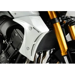 BODYSTYLE Sportsline Kühlerseitenverkleidung  ABS Kunststoff weiß für YAMAHA FZ8
