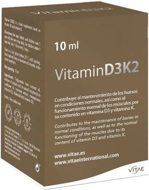 Vitae Vitamin D3 K2 10 ml