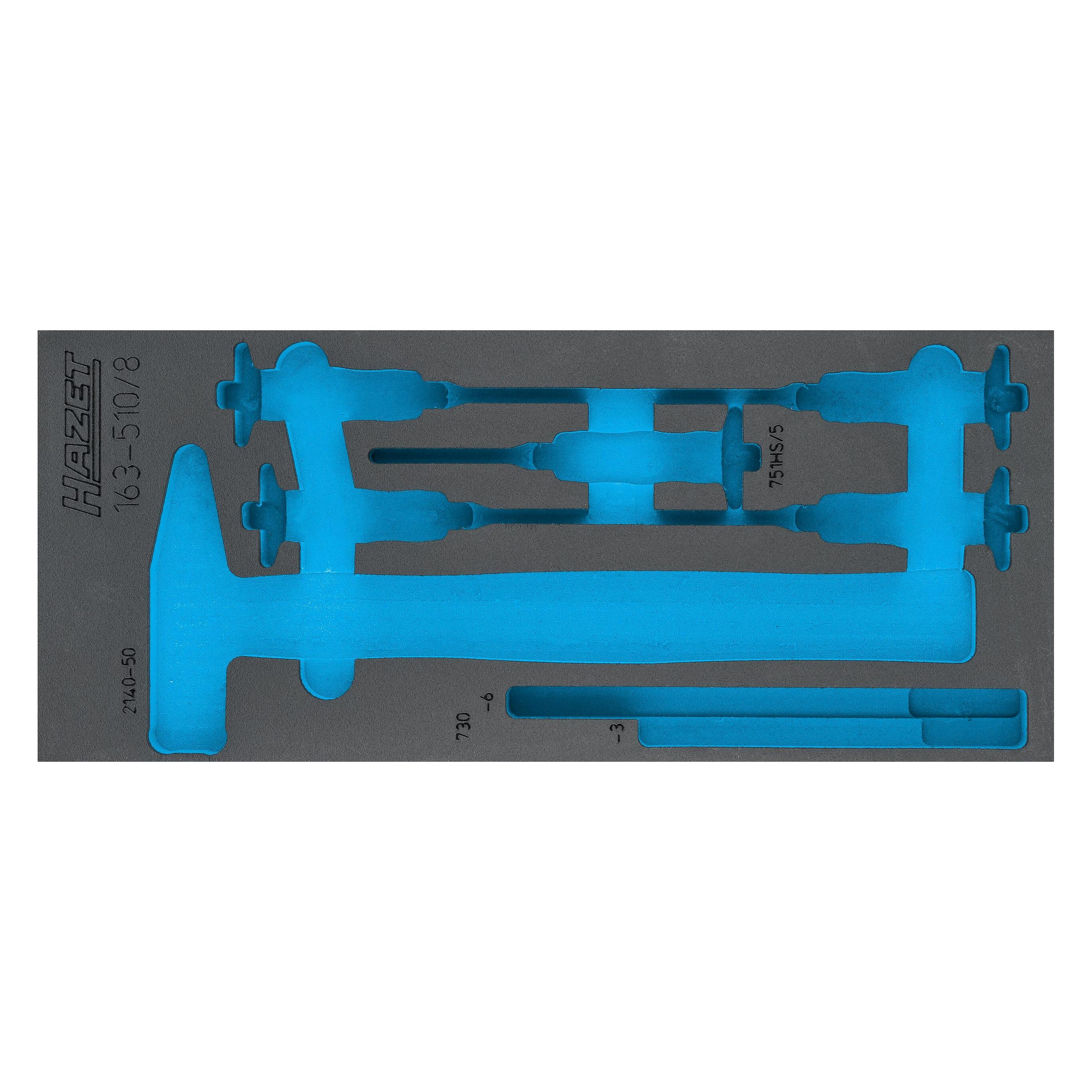 Hazet 2-Komponenten Weichschaum-Einlage 163-510L (163-510L)