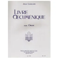 Livre oecuménique pour orgue, Fachbücher von Jean Langlais