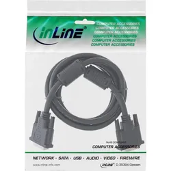 INLINE DVI-I Kabel, digital/analog, 24+5 St/St, 1.8m, Dual Link