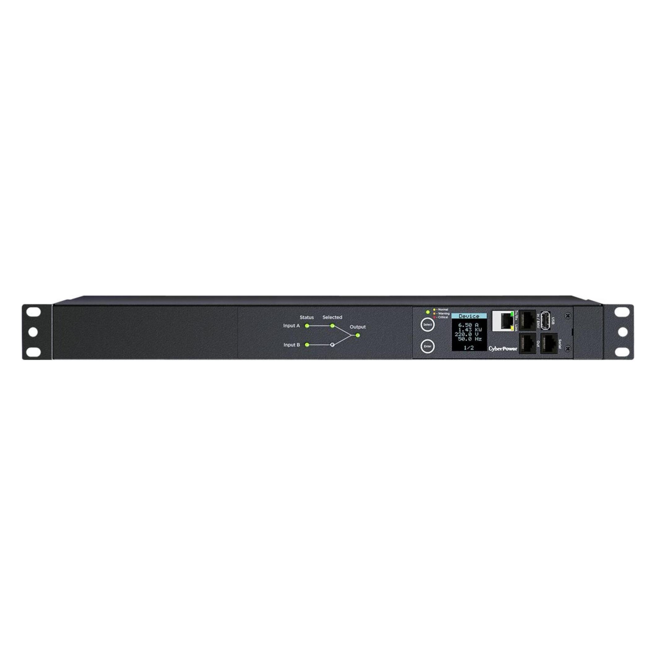 Cyberpower PDU ATS Switch 12xIEC-C13 (PDU44005)