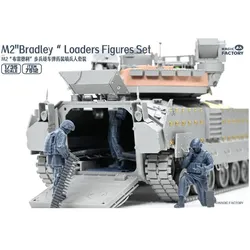 Magic Factory M2 Bradley Loaders Figures Set (incl. 3 figures, 1 set radio and part of interiors)