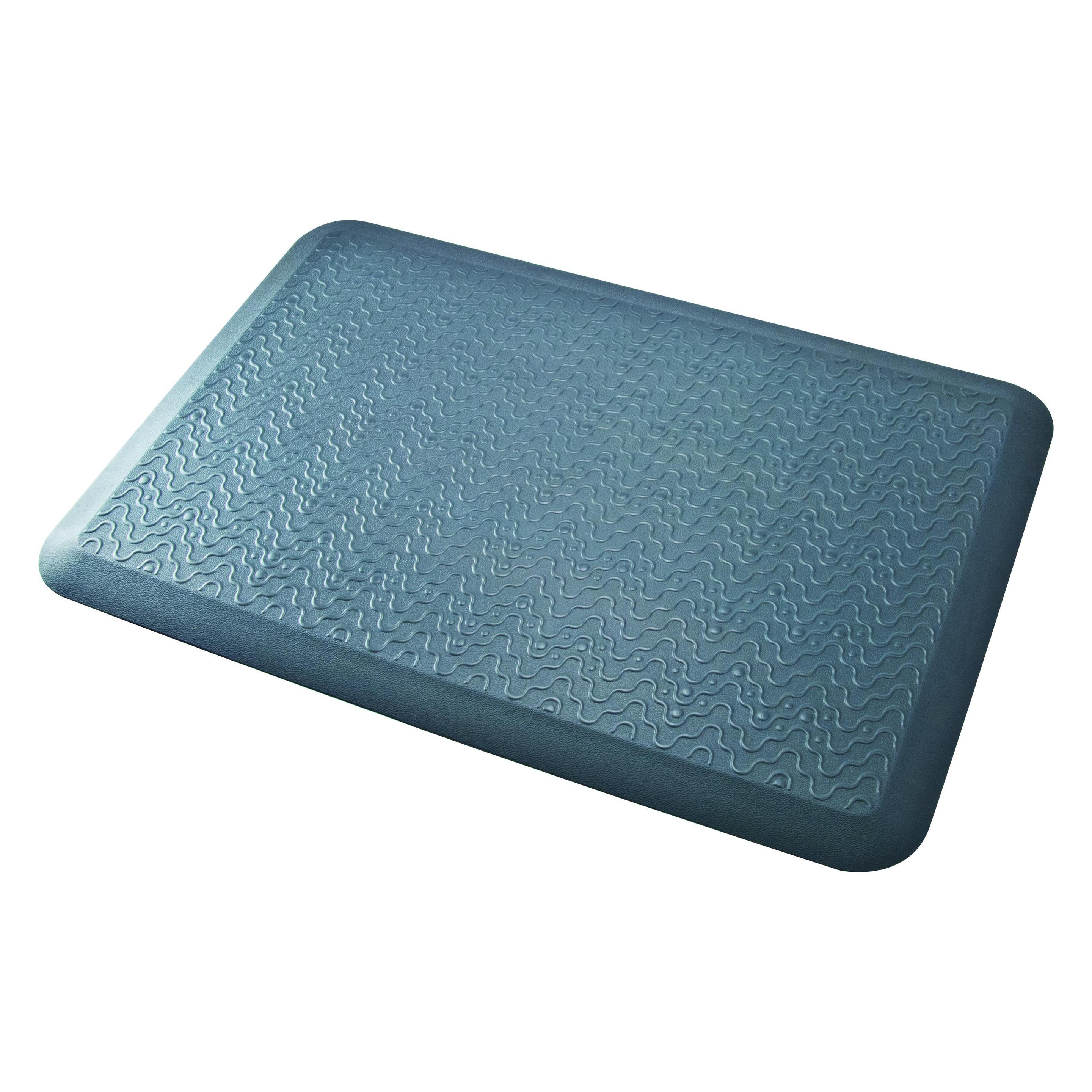 Q-Connect Anti-Ermüdungsmatte, Boden, 90x50cm, rutschfest, schwarz (KF18614)