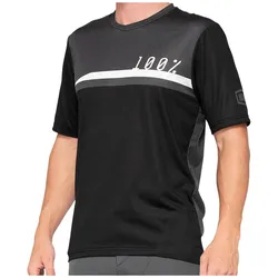 100%, Herren, Velotrikot, Airmatic (M), Weiss, Grau, Schwarz, M
