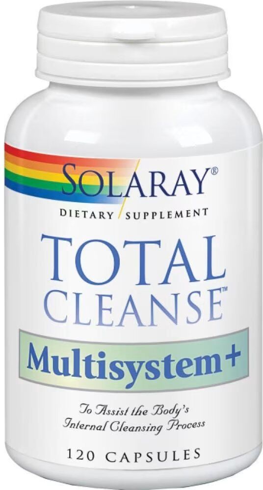 Solaray Total Cleanse Multisystem 120 Cápsulas Talla Única Unisex