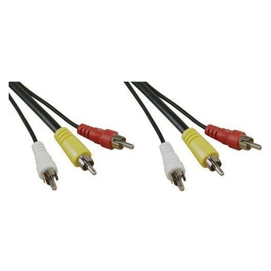 InLine Composite Video - Composite Video (1.50 m, Cinch Kabel) (89601)