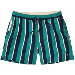 Resort-Badeshorts Streifen - M