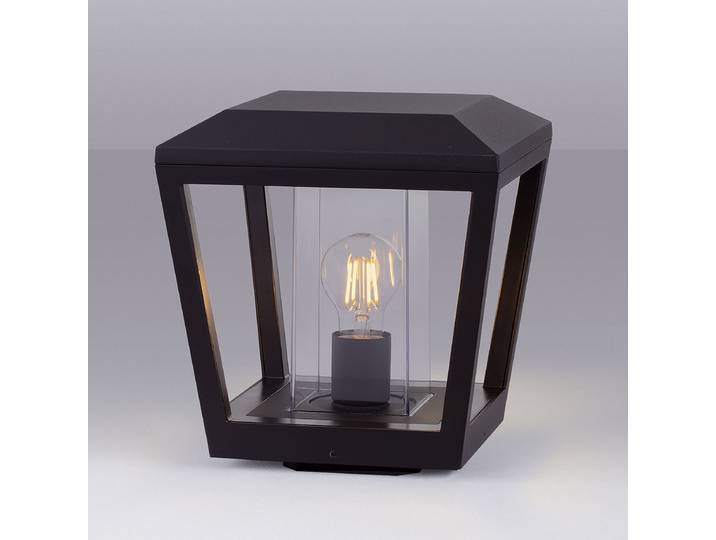 Borne lumineuse 24 x 26 x 24cm Gris