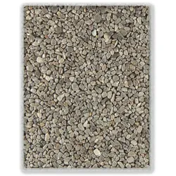 Terralith Farbmuster Marmorsteinteppich -grigio platino-, Körnung: mittel (4-6 mm)
