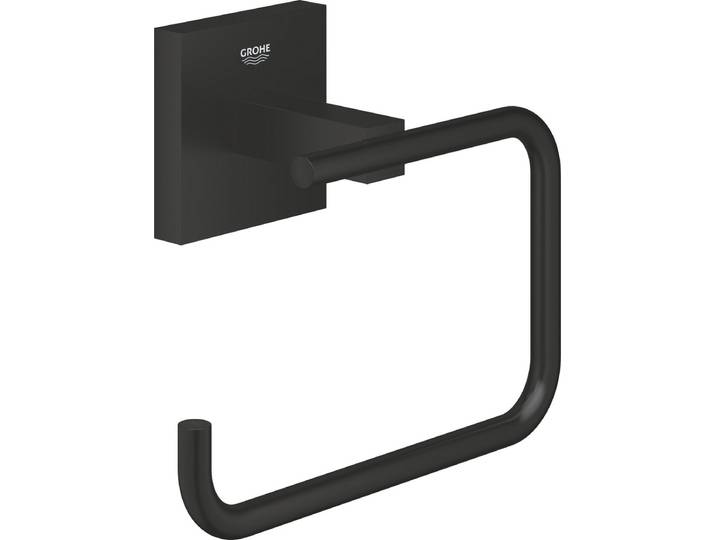 GROHE QuickFix Start Cube toiletrolhouder - Matte Black
