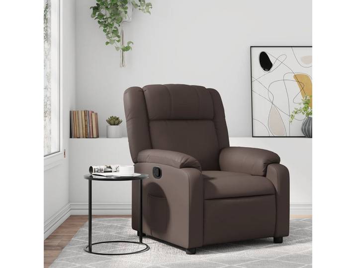 vidaXL Relaxsessel, Relaxsessel Braun Kunstleder