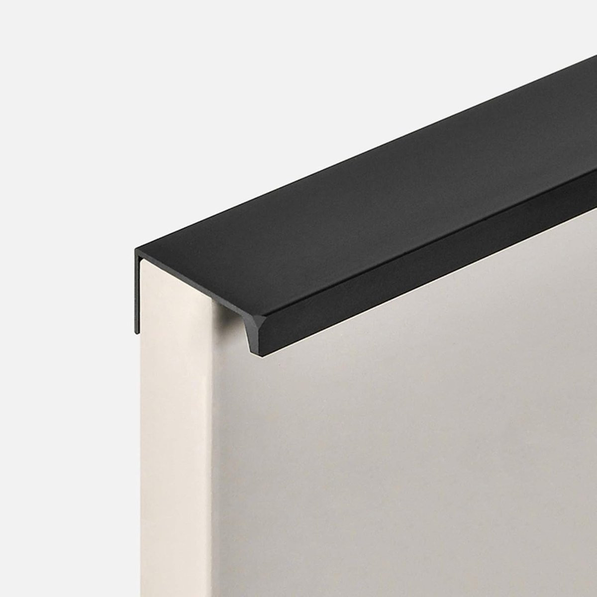 Zwarte aluminium verborgen kastgrepen voor het vernieuwen van meubels - Lengte: 800 mm