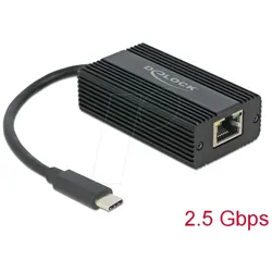 DELOCK 65990 - Adapter USB-C > 2,5 Gigabit LAN RJ45