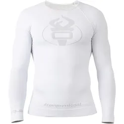 entorch Action langarm Kompressionsshirt 01 - white L