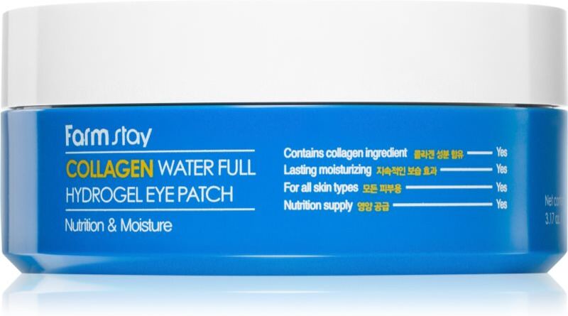 Farmstay Collagen Water Full masque hydrogel contour des yeux 60 pcs