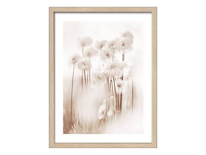 Image en bois en fibre séchée Type B Verre flotté, MDF Beige/Gris 33 x 43 x 1cm
