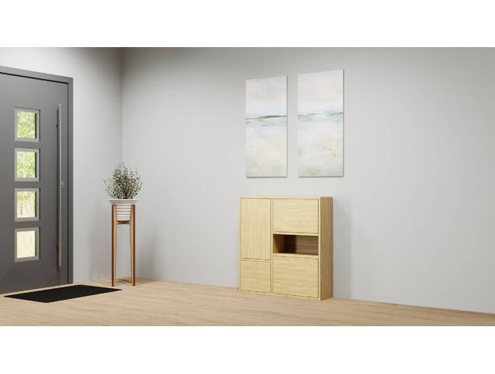 Sideboard aus Esche Esche Natur geölt