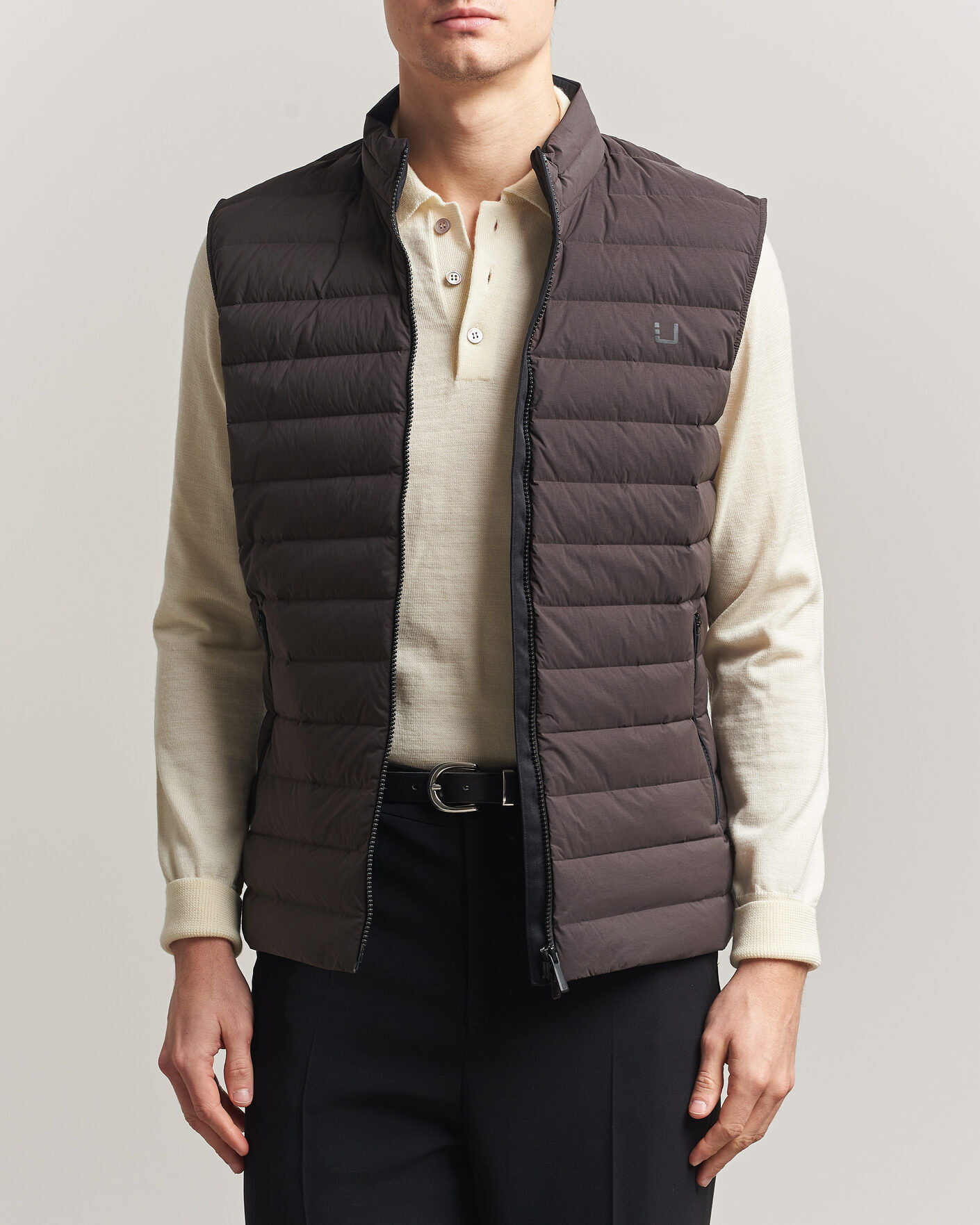 UBR Super Sonic Vest Esspresso men M Brun