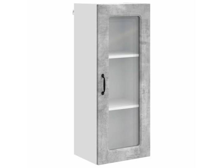 IBUQDDV Küchenschrank Holzwerkstoff 40 x 31 x 100 cm Betongrau Geschirrspülerfront, Holzwerkstoff, rechteckige Form, Innenbereich Küche, trockenes Tuch