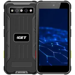 iGet T mini 6 + 128 Black - odolný mobilní telefon (128 GB, Black, 4", Dual SIM, 4G), Smartphone, Schwarz