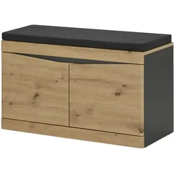 Garderobenbank  Turino Neo , holzfarben , Maße (cm): B: 86 H: 49 T: 39.9