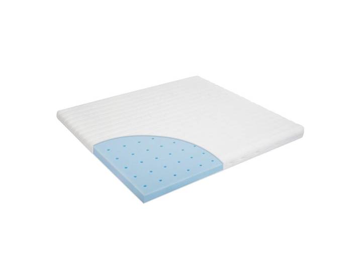Julius Zöllner Laufgittermatratze Activity Premium, Weiß, quadratisch, 93x5x93 cm, Bezug abnehmbar/waschbar, atmungsaktiv, schadstoffgeprüft, Babymöbel & Kindermöbel, Babyzimmer, Laufgitter