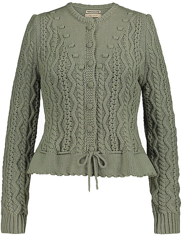GOTTSEIDANK Trachten Strickjacke LENE grün   XS XS