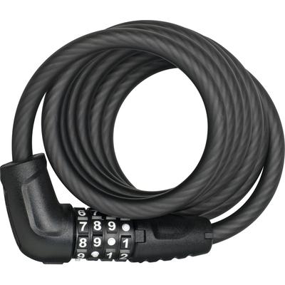 Spiralschloss ABUS "5510C/180/10", schwarz, SicherheitsschlösserB:12cm L:14cm, B:12cm L:14cm