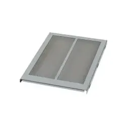 Eaton 172690 Gitterrahmen / Metallgeflecht IP4X für Tür, 2fach, grau XTSZDPA2