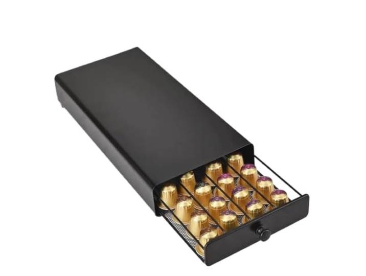 Kaffeepad-Kaffeeschubladenregal, Kaffeekapsel-Aufbewahrungsregal
